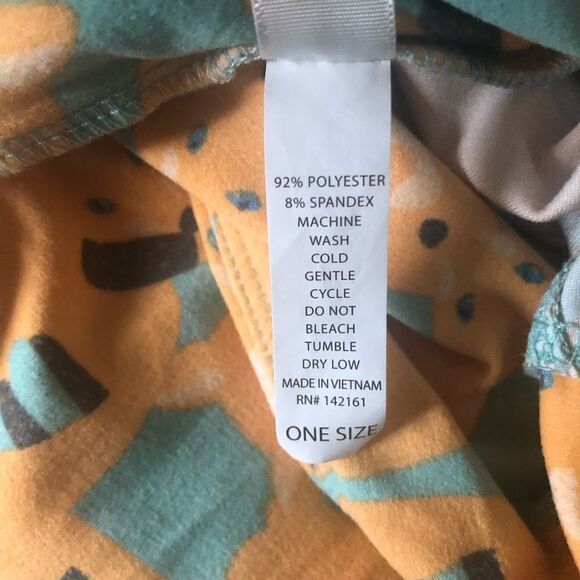 Lularoe OS Fox Leggings  - Picture 3 of 4